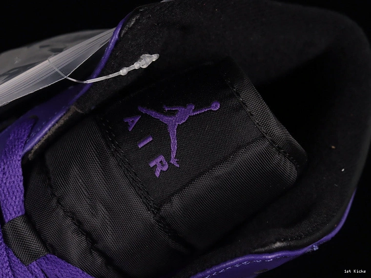 Purple 1 Black - Jordan Mid (Women's) BQ6472-051 0515